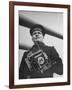 Navy Soldier Holding Camera-George Strock-Framed Photographic Print