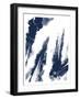 Navy Striking Seams 2-Marcus Prime-Framed Art Print