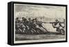 Navy Versus Army, the Tug of War at Hong-Kong-null-Framed Stretched Canvas