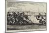 Navy Versus Army, the Tug of War at Hong-Kong-null-Mounted Giclee Print