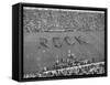 Navy vs. Notre Dame Football Game Half Time Tribute to its Legendary Coach, the Late Knute Rockne-Frank Scherschel-Framed Stretched Canvas