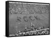 Navy vs. Notre Dame Football Game Half Time Tribute to its Legendary Coach, the Late Knute Rockne-Frank Scherschel-Framed Stretched Canvas