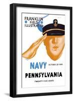 Navy vs. Pennslyvania-null-Framed Art Print