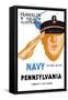 Navy vs. Pennslyvania-null-Framed Stretched Canvas