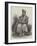 Nawab Gholam Hussein Khan, Csi, British Envoy to the Ameer of Cabul-null-Framed Giclee Print