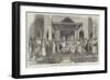 Nawab's Durbar and Reception of the English Resident at Morshedabad-null-Framed Giclee Print