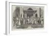 Nawab's Durbar and Reception of the English Resident at Morshedabad-null-Framed Giclee Print