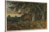 Naworth Castle, 1840-45-Samuel Bough-Stretched Canvas