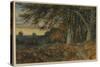 Naworth Castle, 1840-45-Samuel Bough-Stretched Canvas