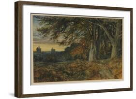 Naworth Castle, 1840-45-Samuel Bough-Framed Giclee Print