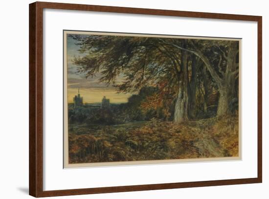 Naworth Castle, 1840-45-Samuel Bough-Framed Giclee Print