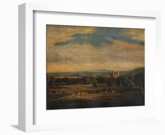 Naworth Castle, c1826-John Constable-Framed Giclee Print