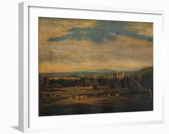 Naworth Castle, c1826-John Constable-Framed Giclee Print