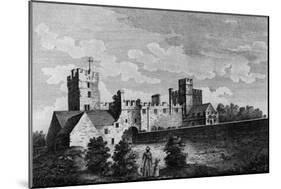 Naworth Castle, Cumbria-JG Wooding-Mounted Art Print