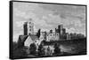 Naworth Castle, Cumbria-JG Wooding-Framed Stretched Canvas