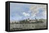 Naworth Castle, Cumbria-JG Wooding-Framed Stretched Canvas