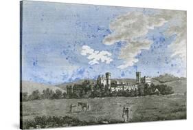 Naworth Castle, Cumbria-JG Wooding-Stretched Canvas