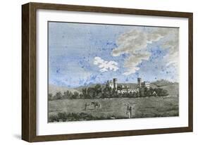 Naworth Castle, Cumbria-JG Wooding-Framed Art Print