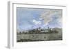 Naworth Castle, Cumbria-JG Wooding-Framed Art Print