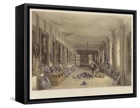 Naworth, Cumberland, England-George Cattermole-Framed Stretched Canvas