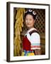 Naxi Minority Woman in Traditional Ethnic Costume, China-Charles Crust-Framed Photographic Print