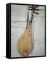 Naxi Orchestra Musical Instruments, Baisha, Lijiang, Yunnan Province, China-Walter Bibikow-Framed Stretched Canvas