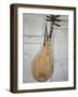 Naxi Orchestra Musical Instruments, Baisha, Lijiang, Yunnan Province, China-Walter Bibikow-Framed Photographic Print