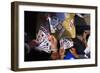 Naxi Women Playing a Local Game of Cards, Lijiang, Yunnan, China, Asia-Bruno Morandi-Framed Photographic Print