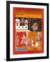 Nayaka-Nayika Bheda, C.1630-null-Framed Giclee Print