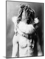 Nayenezgani, Navajo-Edward S^ Curtis-Mounted Photo