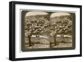 Nazareth, as Seen from the North-East, Palestine, 1900-Underwood & Underwood-Framed Giclee Print