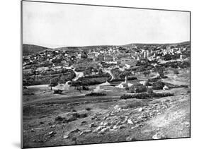 Nazareth, Palestine, 1893-John L Stoddard-Mounted Giclee Print