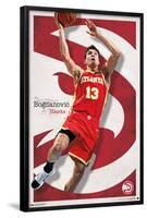 NBA Atlanta Hawks - Bogdan Bogdanovic 21-Trends International-Framed Poster