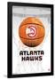 NBA Atlanta Hawks - Drip Basketball 21-Trends International-Framed Poster