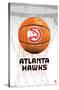 NBA Atlanta Hawks - Drip Basketball 21-Trends International-Stretched Canvas