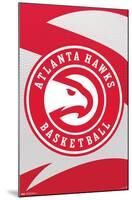 NBA Atlanta Hawks - Logo 20-Trends International-Mounted Poster