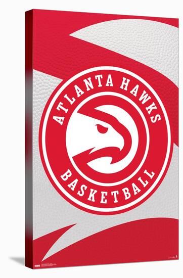 NBA Atlanta Hawks - Logo 20-Trends International-Stretched Canvas