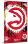 NBA Atlanta Hawks - Maximalist Logo 23-Trends International-Mounted Poster