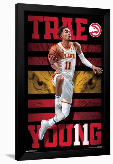 NBA Atlanta Hawks - Trae Young 20-Trends International-Framed Poster