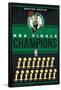 NBA Boston Celtics - Champions 23-Trends International-Framed Poster