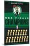 NBA Boston Celtics - Champions 23-Trends International-Mounted Poster