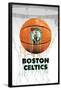 NBA Boston Celtics - Drip Ball 20-null-Framed Standard Poster