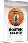 NBA Boston Celtics - Drip Ball 20-null-Mounted Standard Poster
