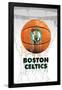 NBA Boston Celtics - Drip Ball 20-null-Framed Standard Poster