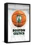 NBA Boston Celtics - Drip Ball 20-Trends International-Framed Stretched Canvas