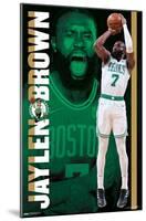 NBA Boston Celtics - Jaylen Brown 21-Trends International-Mounted Poster