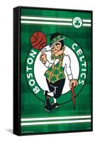 NBA Boston Celtics - Logo 14-Trends International-Framed Stretched Canvas