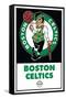 NBA Boston Celtics - Logo 21-Trends International-Framed Stretched Canvas