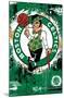 NBA Boston Celtics - Maximalist Logo 23-Trends International-Mounted Poster