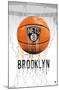 NBA Brooklyn Nets - Drip Basketball 21-Trends International-Mounted Poster